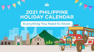 Add/subtract days time between two dates days until calculator. 2021 Holidays Philippines Calendar Holidays And Long Weekends Await