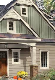 Push the punched edge of the panel into the strip of finish trim, interlock and then nail subsequent panels. How To Set Up Board And Batten Or Exterior Siding Cuethat In 2021 Exterior House Colors House Paint Exterior House Exterior
