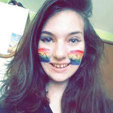 Professional clown and face painter sharon nielson demonstrates just . Lgbt Face Paint Lgbt Amino