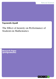 From 2012), this book covers the same information using an easier language, using lots of examples to explain the same concepts. The Effect Of Anxiety On Performance Of Students In Mathematics Grin
