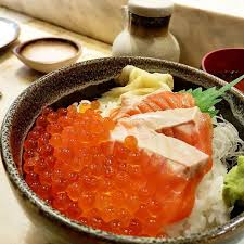 Salmon Ikura Don At Ichiro Sushi Bar Isetan 1 Utama Petaling Jaya Lots Of Eggs For My Lunch Eat Sushi Bar Lunch