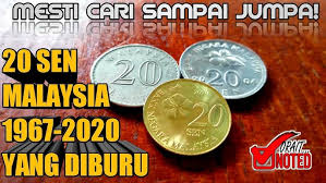 Duit syiling lama malaysia 50 sen 2005 coin collector. Duit Lama Dan Baru Yang Diburu Sepanjang Zaman Syiling 20sen Youtube