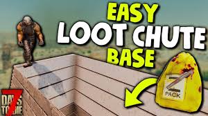 Some items' or groups' chance to drop changes according to the player's gamestage. 7 Days To Die Easy Loot Chute Horde Base 7 Days To Die Alpha 18 Gameplay Youtube