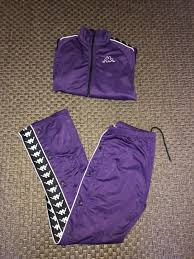 Black And Yellow Kappa Tracksuit Kappa Tracksuit On Mercari Kappa Tracksuit Tracksuit Sweatsuit