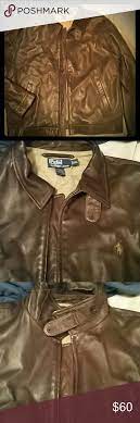 Sale Nwot Polo Ralph Lauren 100 Leather Bomber Leather Bomber Polo Ralph Lauren Leather