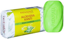 Patanjali Ayurveda Aloe Vera Kanti Body Cleanser Soap: Buy ...