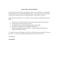 Ceo of kelly , south africa's first job recruitment agency, kayee vittee, believes the more pressure exists in the workplace, the more severe the impact on quality and productivity. Ursula Morel Cover Letter And Cv