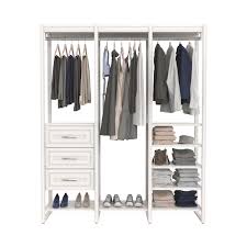 9 tips for getting your clothes, shoes and accessories in top order. 6 Foot Traditional Customizable Closet Organizer Closets By Liberty