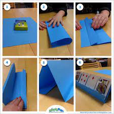 Make your own creative business card holder how to: Diy Here S An Easy Way To Make A Card Holder For Little Ones Who Need Help Holding And Playing Cards Htt Playing Card Holder Diy Playing Cards Diy Kids Games