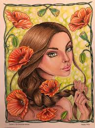 Delicate forest fairies coloring book inspiration needed