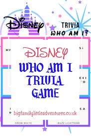 Your team name is your team's representation. Disney Who Am I Trivia Game 2020