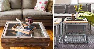 Alicia started with a plain wood coffee table and gave it a good sanding. Diy Coffee Table Ideas