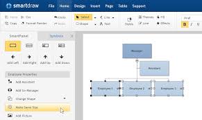 how to create an organizational chart