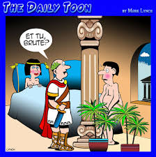 Et tu Brute By toons | Love Cartoon | TOONPOOL