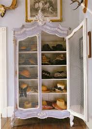 Chicken wire doors will help lighten up the space and will add personality to your cabinets. How To Rock A Vintage Cupboard In Your Interior 25 Ideas Digsdigs