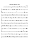 Hunting High and Low Sheet Music - Hunting High and Low Score ...