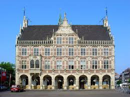 Stadhuis City Hall Bocholt Duitsland Germany Rathaus North Rhine Westphalia Westfalen