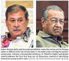 Memetik laporan utusan malaysia, sultan johor berkenan untuk menerima mahathir mengadap dan ini merupakan yang pertama kali sejak menjadi perdana menteri selepas pru14. If Only Singaporeans Stopped To Think Bangsa Johor Johor Sultan Hits Out At Mahathir