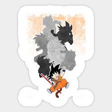 In dragon ball super's first arc, goku gains access to the super saiyan god form by taking part in a ritual with six righteous saiyans. Evolution Dragon Ball Z Super Saiyan Goku Sticker Teepublic