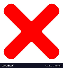 Red Cross Symbol Icon As Delete Remove Fail Failure Or Incorrect Answer Icon Download A Free Preview Or High Quality Ado Red Cross Symbol Red Cross Symbols