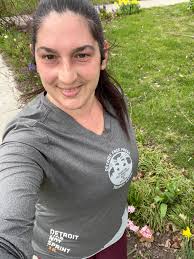 3.25 warmish, windy-ish miles this morning. Still waiting for spring I  think… #werun989 #greatlakesbaymovement #lakeeffectchiropractic  #detroitfreepresshalfmarathon