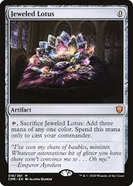 This is in addition to points 1) and 3) in this document. Why Jeweled Lotus Sucks Tcgplayer Infinite