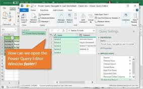 , a computer user for more than 25 years. Shortcuts To Open The Power Query Editor Excel Campus
