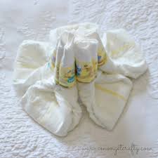 There are two ways to make a simple diaper cake. How To Create A Diaper Bouquet