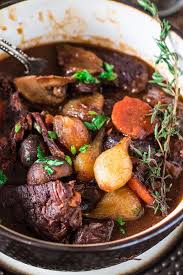 Boeuf Bourguignon Http Www Oliviascuisine Com A French Classic This Boeuf Bourguignon Or Beef Burgundy French Beef Stew Beef Bourguignon Stew Recipes