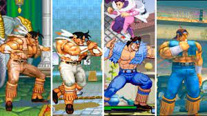 T.hawk evolution character in street fighter 1993-2017 - YouTube
