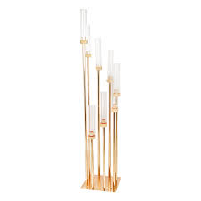 Get deals with coupon and discount code! 8 Head Rose Gold Candle Holder Wedding Table Centerpiece Acrylic Or Glass Candle Holder Candlestick Holder For Home Decor Buy Wedding Geometric Decorating Metal Gold Glass Candle Holder For Home Decor Tall
