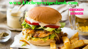Chicken Burger Recipe Kfc Style Chicken Burger Homemade Chicken Burger Or Zinger Burger
