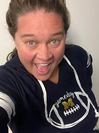 Repping my new sweatshirt