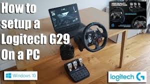 Apparently the use of logitech gaming software is mandatory. How To Setup A Logitech G29 Steering Wheel On A Pc Youtube