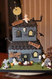 Haunted House Cake Haunted House Cake Halloween Gingerbread House Halloween Cakes