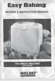 When the electronic timer beeps 10 times, lift the lid and add the raisins. Welbilt Bread Machine Aabm4000 Operator Instruction Maint Manual Recipes Cd Ebay