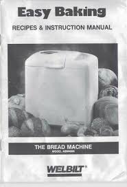 If you use a pizza stone, sprinkle it with cornmeal before placing the pizza on it to. Welbilt Abm600 Bread Machine Operator Instruction Maintenance Manual Cd 5 97 Picclick