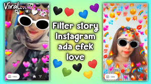 Efek ini akan menampilkan wajah natural tanpa make up seperti lipstik maupun blush on. Filter Story Instagram Yang Kekinian Dengan Efek Love Aesthetic A6 Youtube