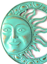 Garden Decor Metal Sun Sun Wall Art Outdoor Wall Art Metal Sun Decor Wall Art Garden Wall Hanging Wall Deco Metal Tree Wall Art Sun Art Outdoor Wall Art