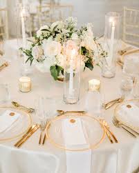 A Late Summer Wedding In Cape Cod Wedding Candles Table Late Summer Weddings Wedding Table Centerpieces