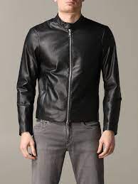 Best Price On The Market At Italist Armani Collezioni Armani Exchange Jacket Armani Exchange Leather Nail Armani Exchange Armani Armani Collezioni