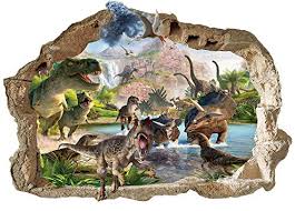 Dinosaur Wall Stickers 3d Removable Pvc Home Mural Decor Boys And Girls Bedroom Playrooms T Rex Sticker Wallpaper Decals For Kid S Room Jurassic World Dinosaurs Wall Decals Art Extra Large 47cm X 71cm Dinosaurs wall art stickers mural decal print kids bedroom nursery decor he7. dinosaur wall stickers 3d removable pvc