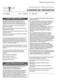 Programação especial para os cursos de licenciatura em matemática, pedagogia e engenharias será apresentada neste sábado (03/04). Pedagogia Univesp Prova E Gabarito Pedagogia Univesp