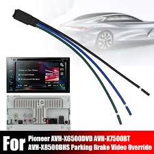 You already have your radio in your car and you want to add the microbypass, here. Car Parking Brake Bypass Video Override In Motion Interface For Pioneer Avh Avh P Avh X Mvh And Dvh Models Cables Adapters Sockets Aliexpress