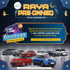 Saya dihubungi oleh syarikat kereta terpakai sri jaya motor world (sjmw), yang terletak di ampang, kl. Amazing Deals Prizes At The Carlist Raya Pre Owned Virtual Roadshow 2021 Auto News Carlist My