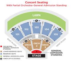 Amphitheater Seating Chart American Family Insurance