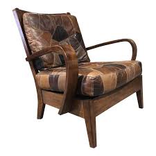 Vintage Patchwork Leather Armchair Patchwork Armchair Leather Armchair Armchair