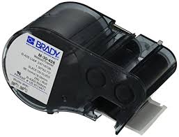 Matte white polyamide coated nylon cloth material has a permanent acrylic adhesive and is thermal transfer printable. Brady M 83 499 Nylon Cloth B 499 Black On White Label Maker Cartridge 1 2 Diameter For Bmp51 Bmp53 Printers Industrial Scientific Packaging Shipping Supplies