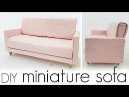 diy miniature sofa doll craft diysofa doll furniture diy diy furniture sofa modern dollhouse furniture