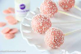 Vanilla Cake Pops Cake Pop Recipe Birthday Cake Pops Starbucks Cake